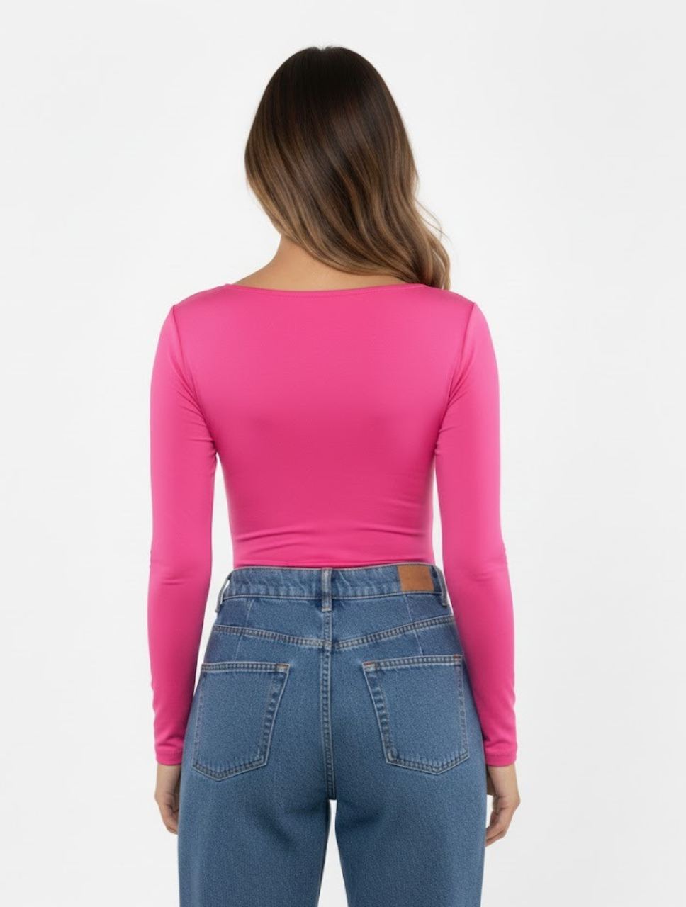 Body para Mujer Escote Redondo Manga Larga - Tahiti