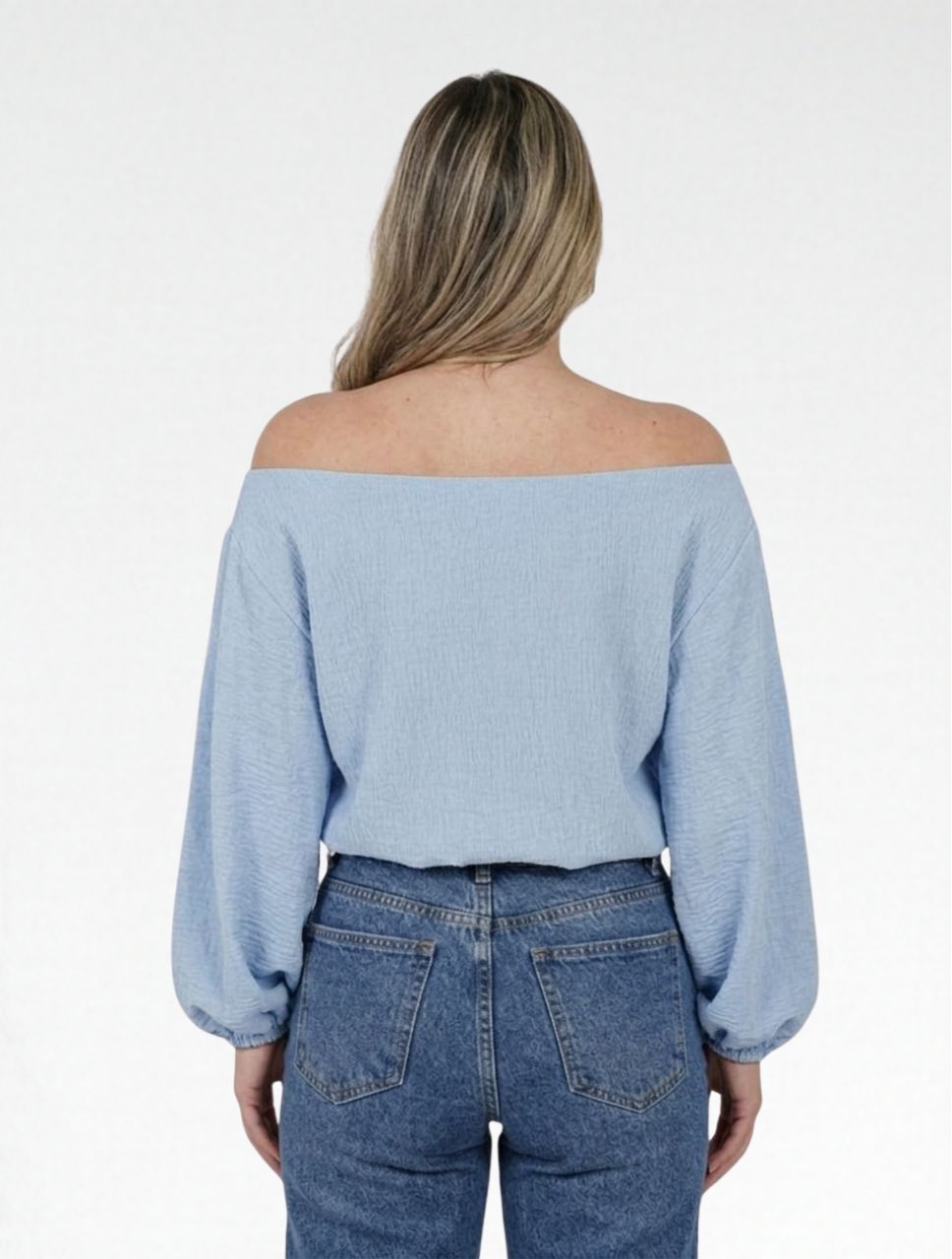 Blusa para Mujer Manga Larga Bombacha The Aura Premium Acabado