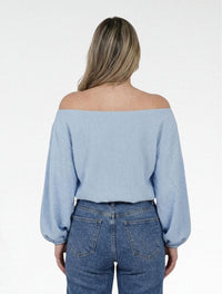 Blusa para Mujer Manga Larga Bombacha The Aura Premium Acabado