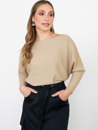 Suéter para Mujer Cuello Bandeja - Samba