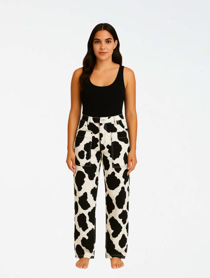 Pantalón Para Mujer Vaca - ⁠The Rodeo