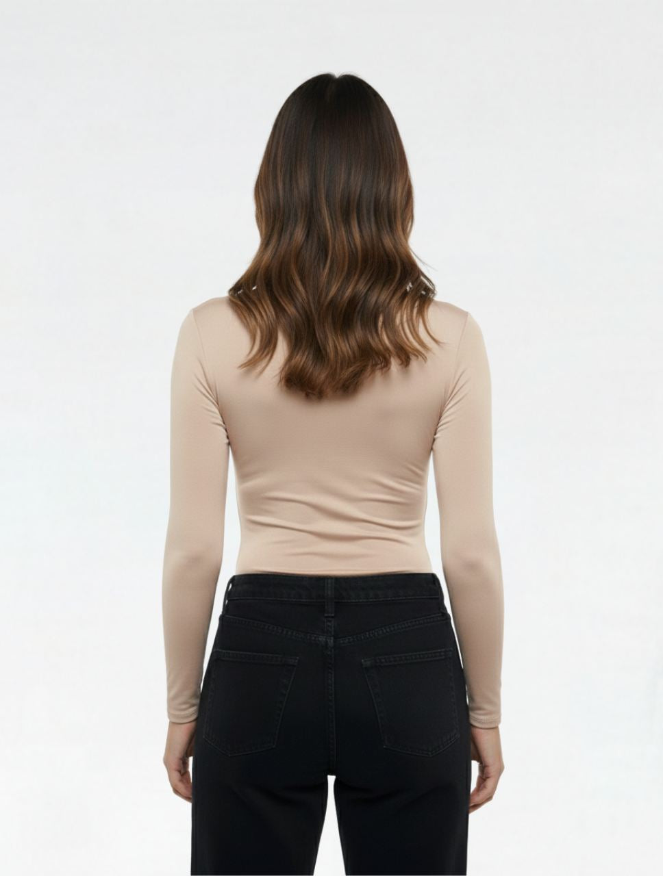 Body para Mujer Cuello Redondo Manga Larga - Rebeca