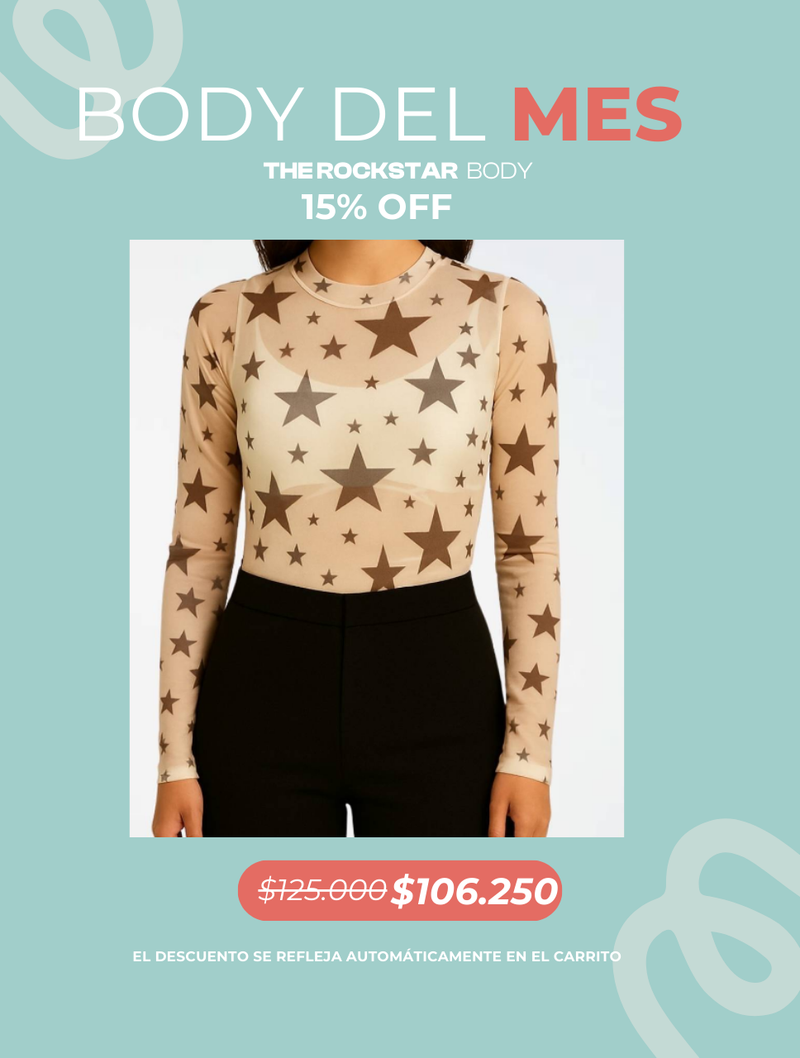 Body Mesh Malla - The Rockstar