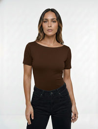 Body para Mujer Manga Corta Antoniette Exclusivo Acabado