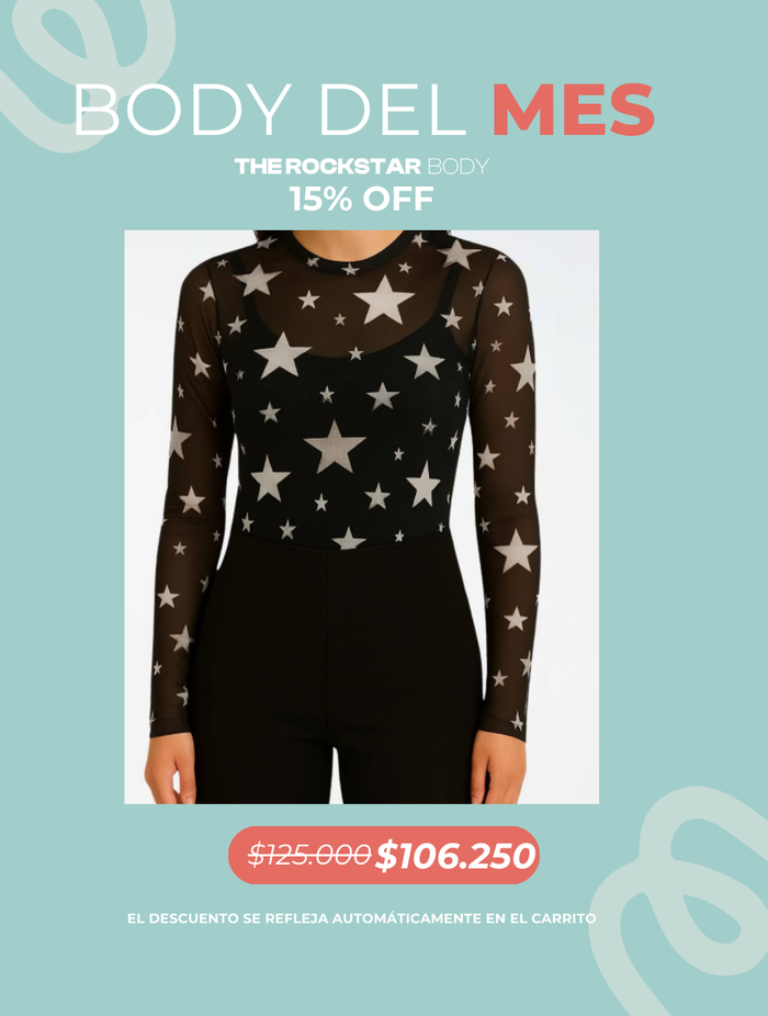 Body Mesh Malla - The Rockstar