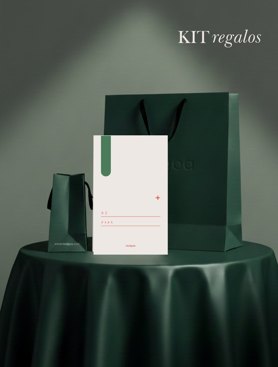 Kit Regalo: Empaque de Regalo + Tarjeta De-Para