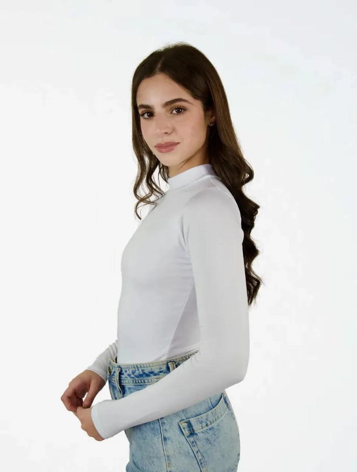 Body Para Mujer Cuello Medio The Glam Exclusivo Estilo