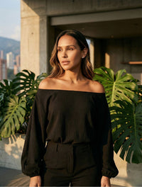 Blusa para Mujer Manga Larga Bombacha  - The Aura