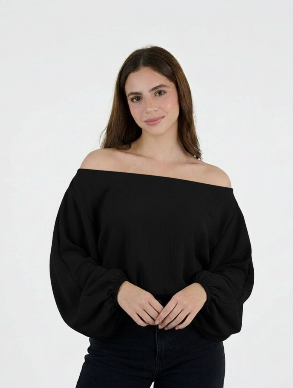 Blusa para Mujer Manga Larga Bombacha  - The Aura