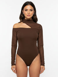 Body Para Mujer Cuello Asimétrico - The Flow