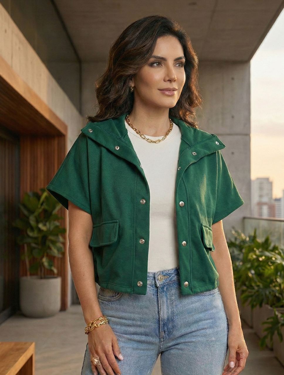 Chaleco para Mujer Cuello Tortuga - The Icon