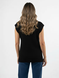 Chaleco para Mujer Cuello Tortuga The Maro Original Detalle