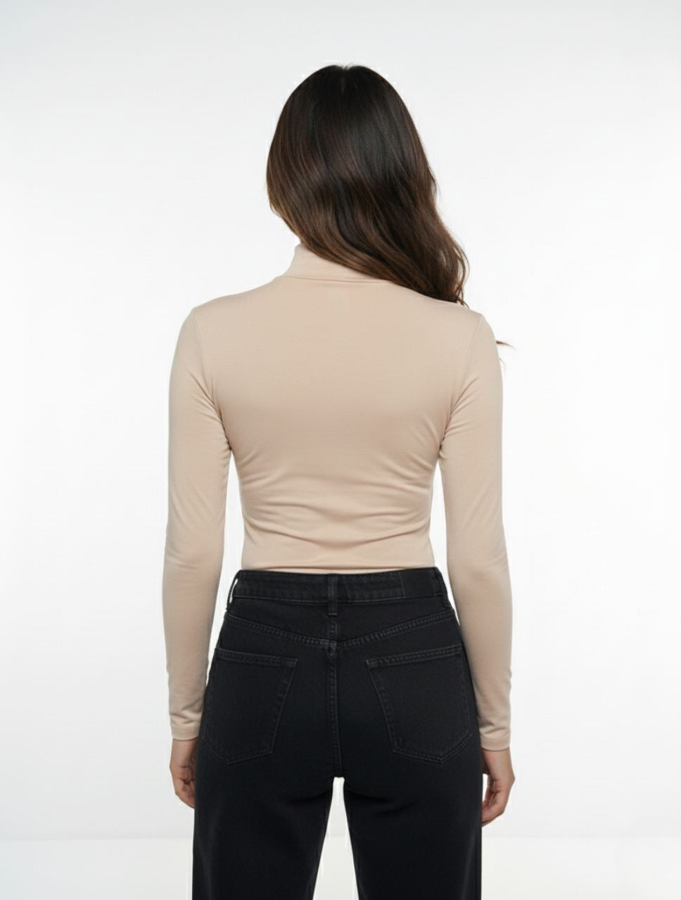 Body Para Mujer Cuello Medio Cleo Colombiano Acabado