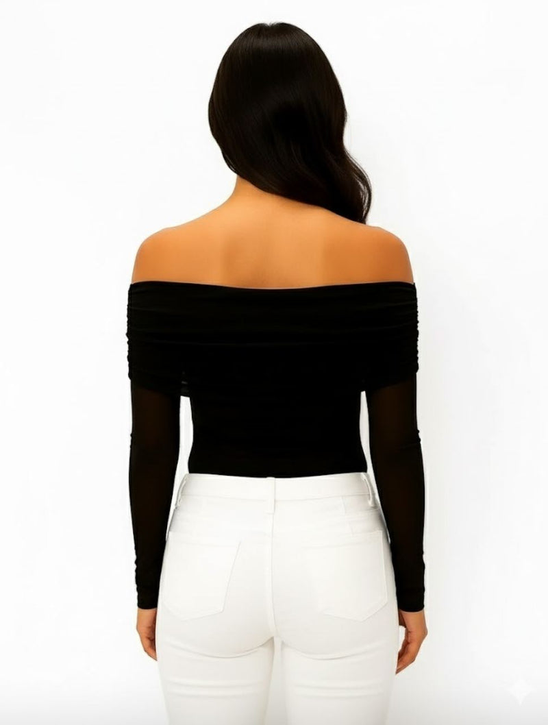 Blusa Mesh Malla - The Promise