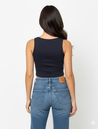 Crop Top para Mujer Manga Sisa - Bruna