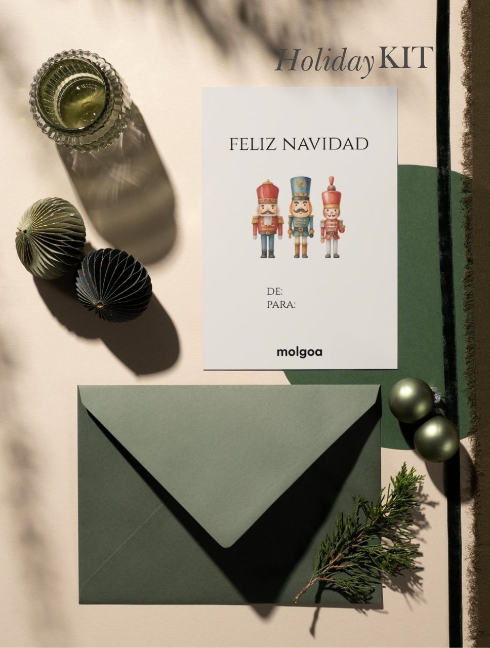 Archivo Imprimible Tarjeta Navidad GRATIS 🎅🏼