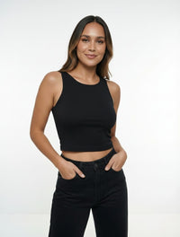 Crop Top para Mujer Manga Sisa - Bruna