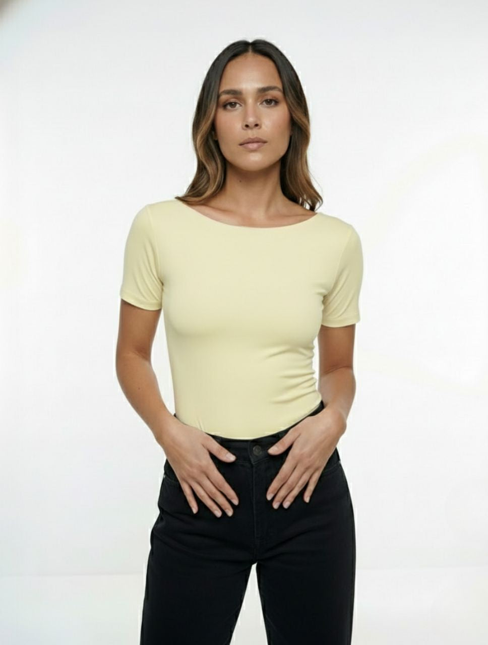 Body para Mujer Manga Corta Antoniette Premium Estilo