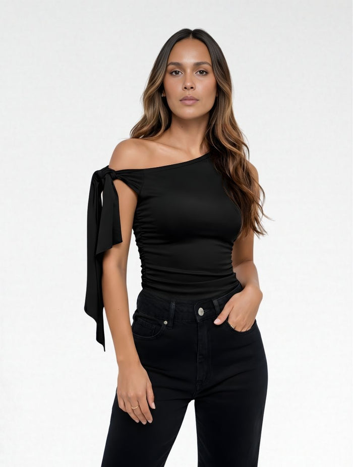 Blusa Para Mujer Asimétrico  - The Bali