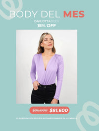 Body para mujer Cruzado - Carlotta