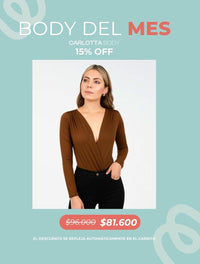 Body para mujer Cruzado - Carlotta