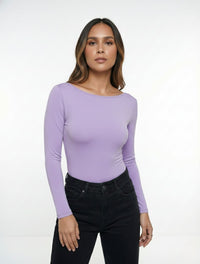 Body Para Mujer Escote Redondo en Espalda The Essential Exclusivo Detalle