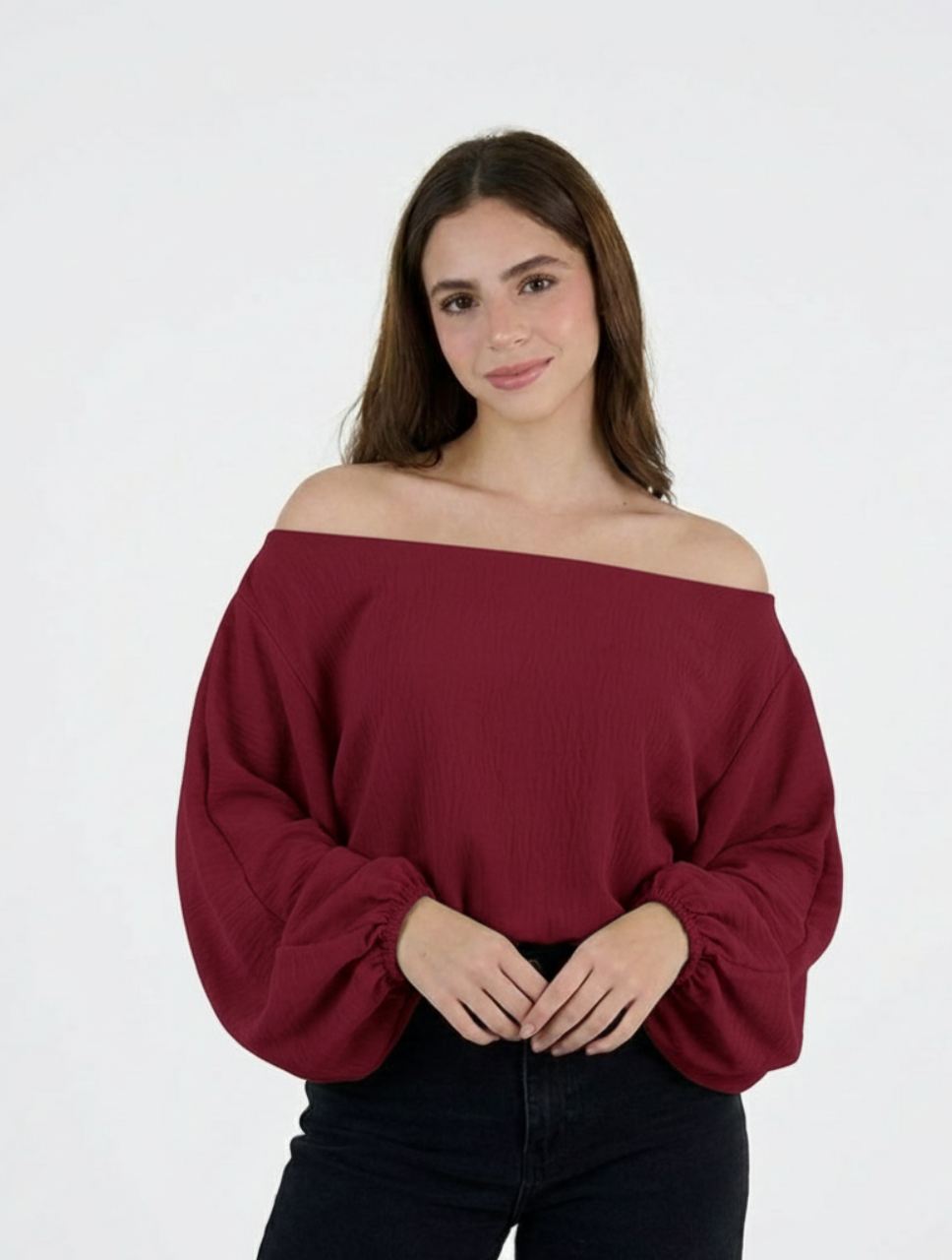 Blusa para Mujer Manga Larga Bombacha  - The Aura