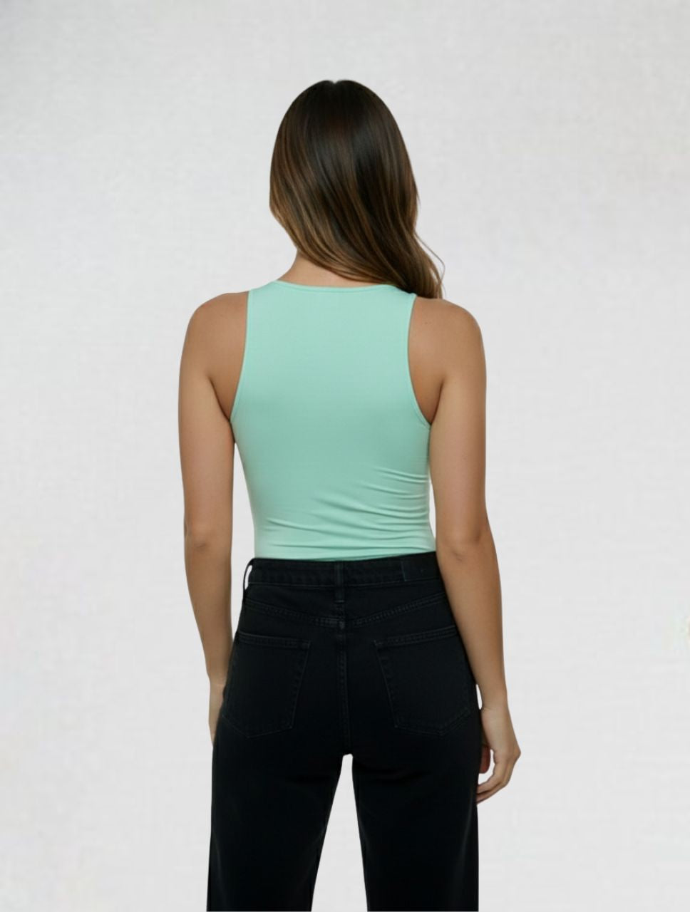 Body para Mujer Cuello Redondo Manga Sisa - Simona