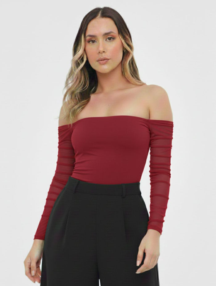 Body Mesh Malla -The Petal Elegante Detalle