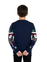 Saco Cuello Redondo Unisex - Saco Navidad Santa Claus Niños
