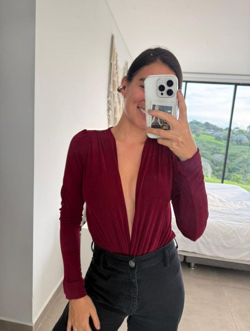 Body Para Mujer Cruzado The Clay Exclusivo Diseño