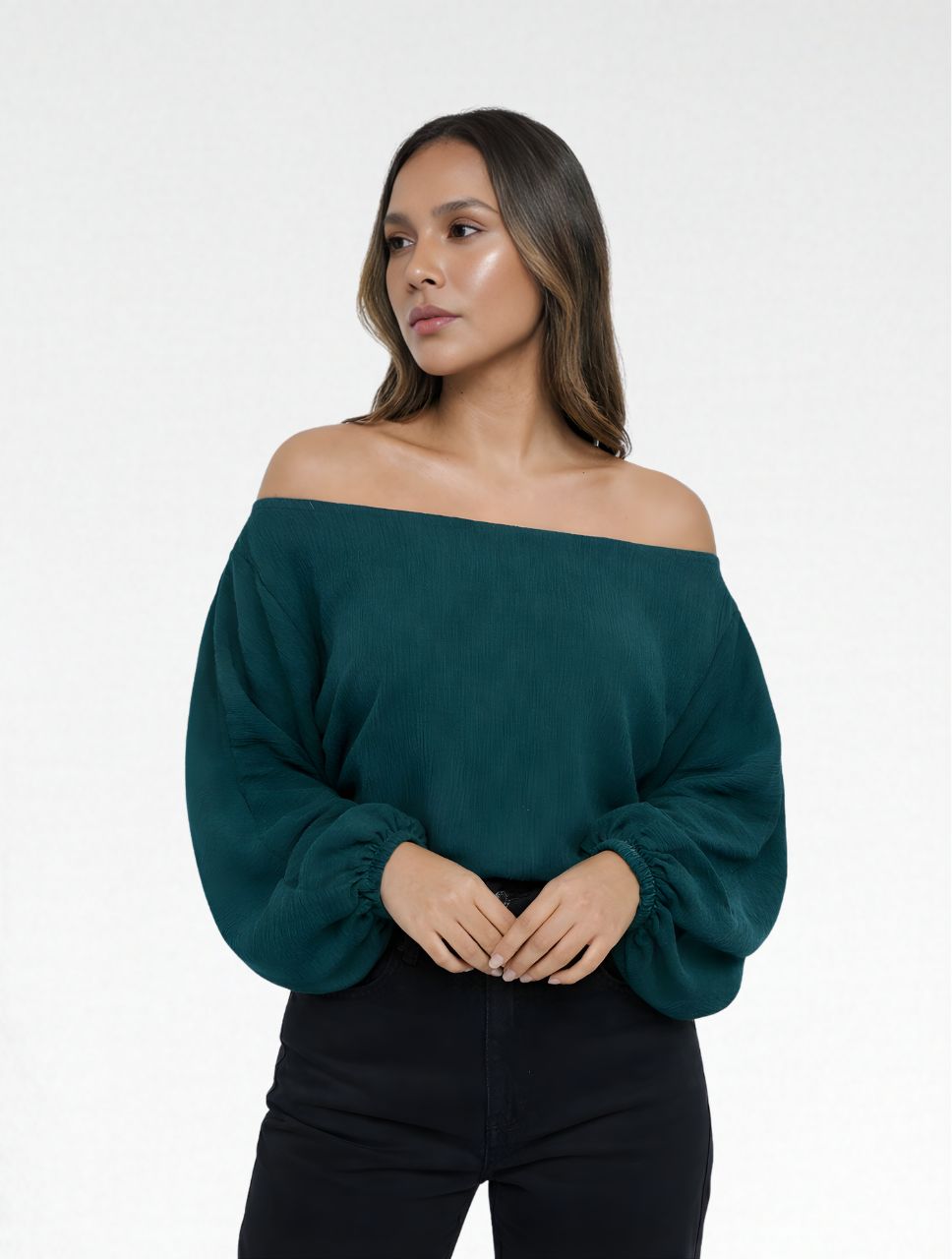 Blusa para Mujer Manga Larga Bombacha  - The Aura