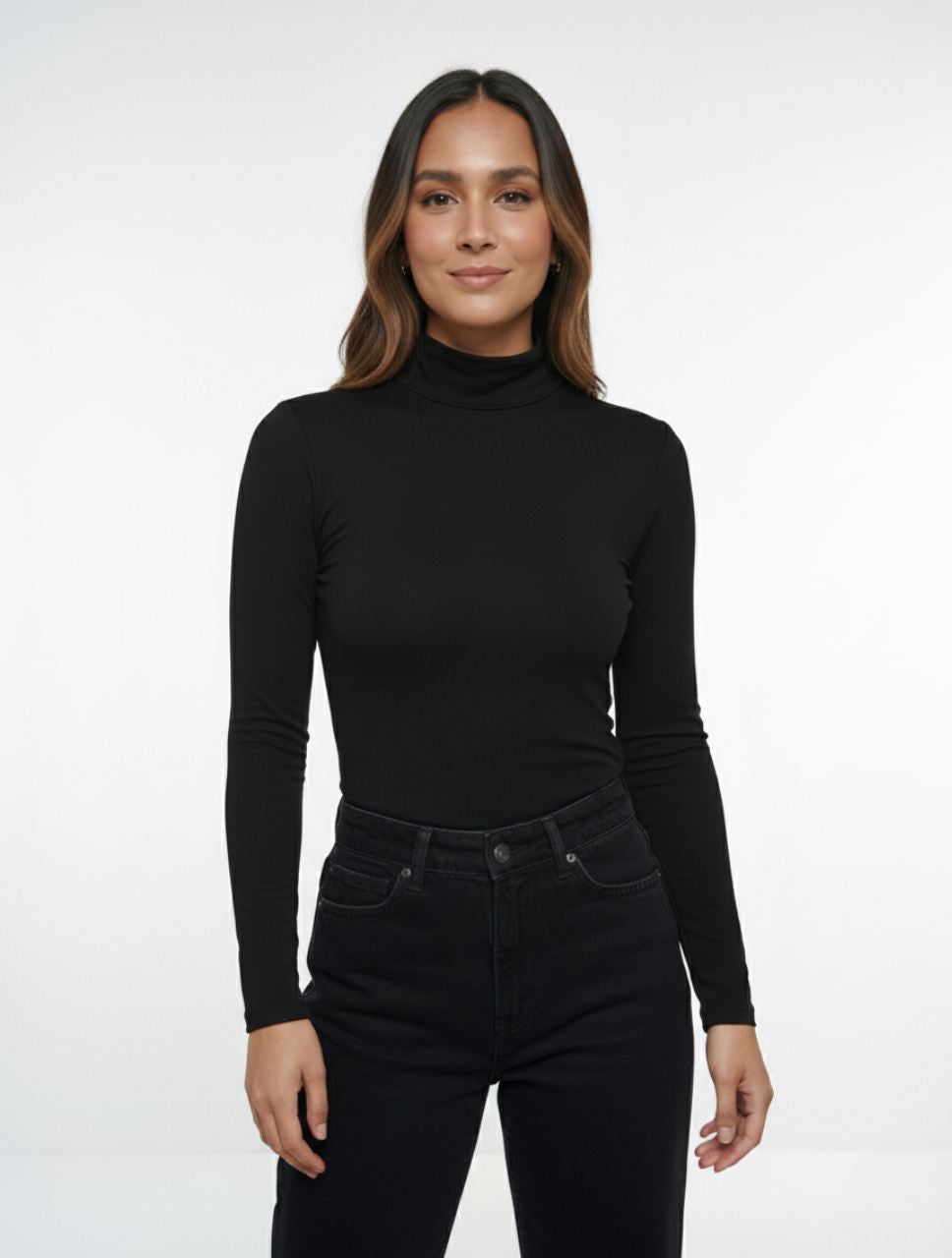 Body Para Mujer Cuello Medio Cleo Artesanal Diseño