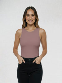 Body para Mujer Cuello Redondo Manga Sisa - Simona