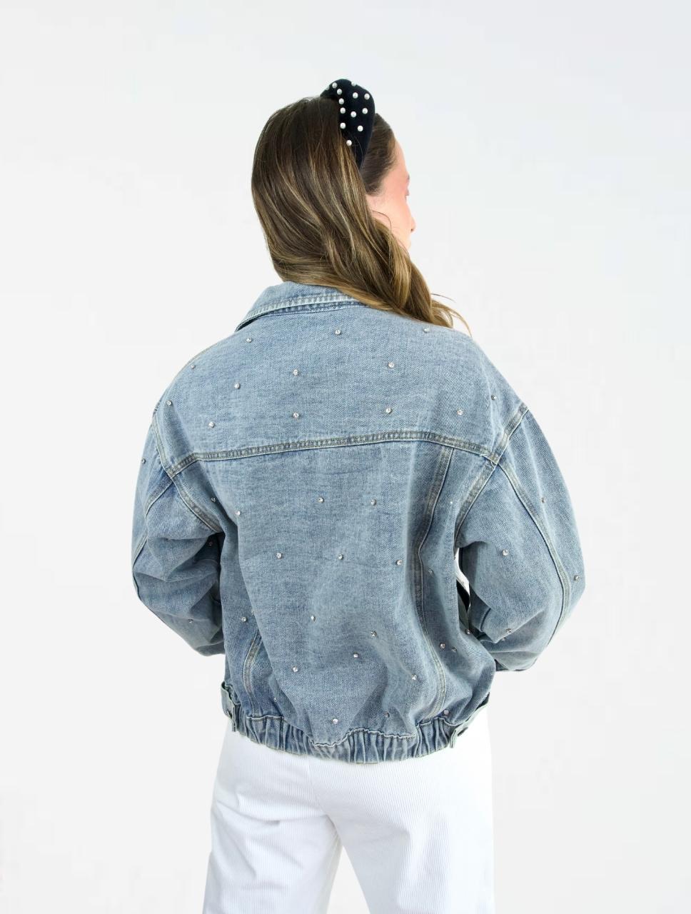 Chaqueta para Mujer Denim con Apliques - The Bold