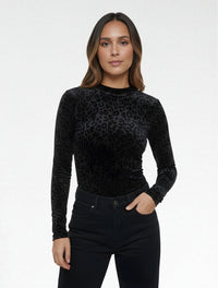 Body Para Mujer Mesh Cuello Medio - The Muse