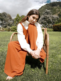 90. Enterizo Naranja / Muestra Molgoa Nuevo