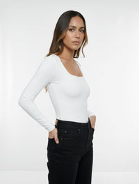 Body para Mujer Escote Cuadrado Manga Larga - Moscú