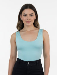 Body para Mujer Escote Redondo Tirantes Anchos - Oslo