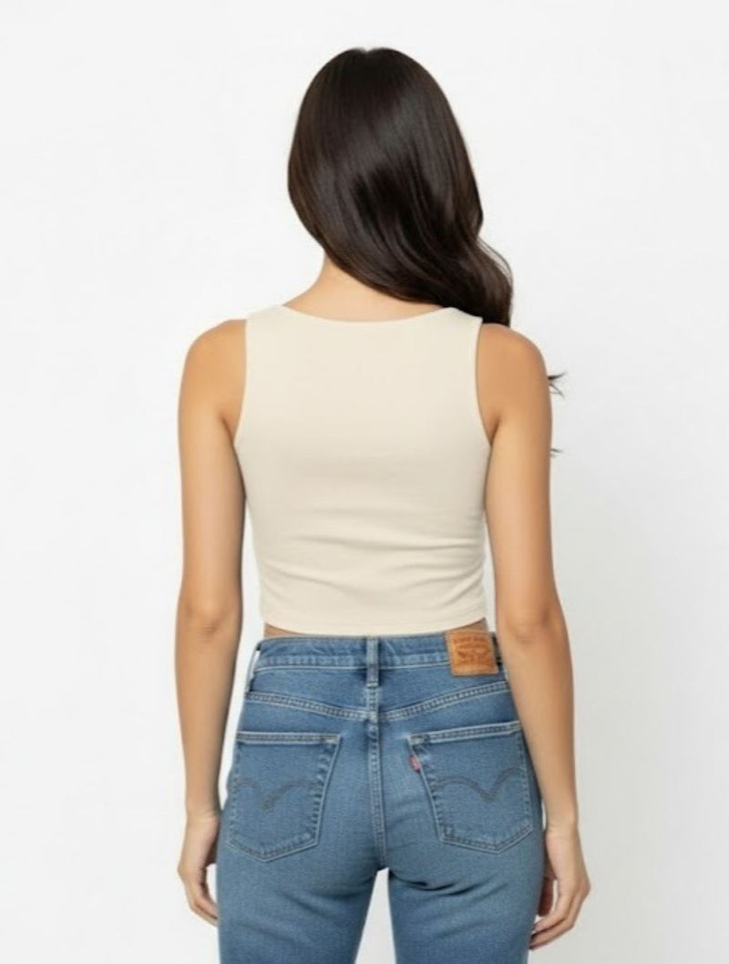 Crop Top para Mujer Manga Sisa - Bruna