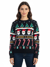 Saco Cuello Redondo Unisex - Saco Navidad Santa Claus