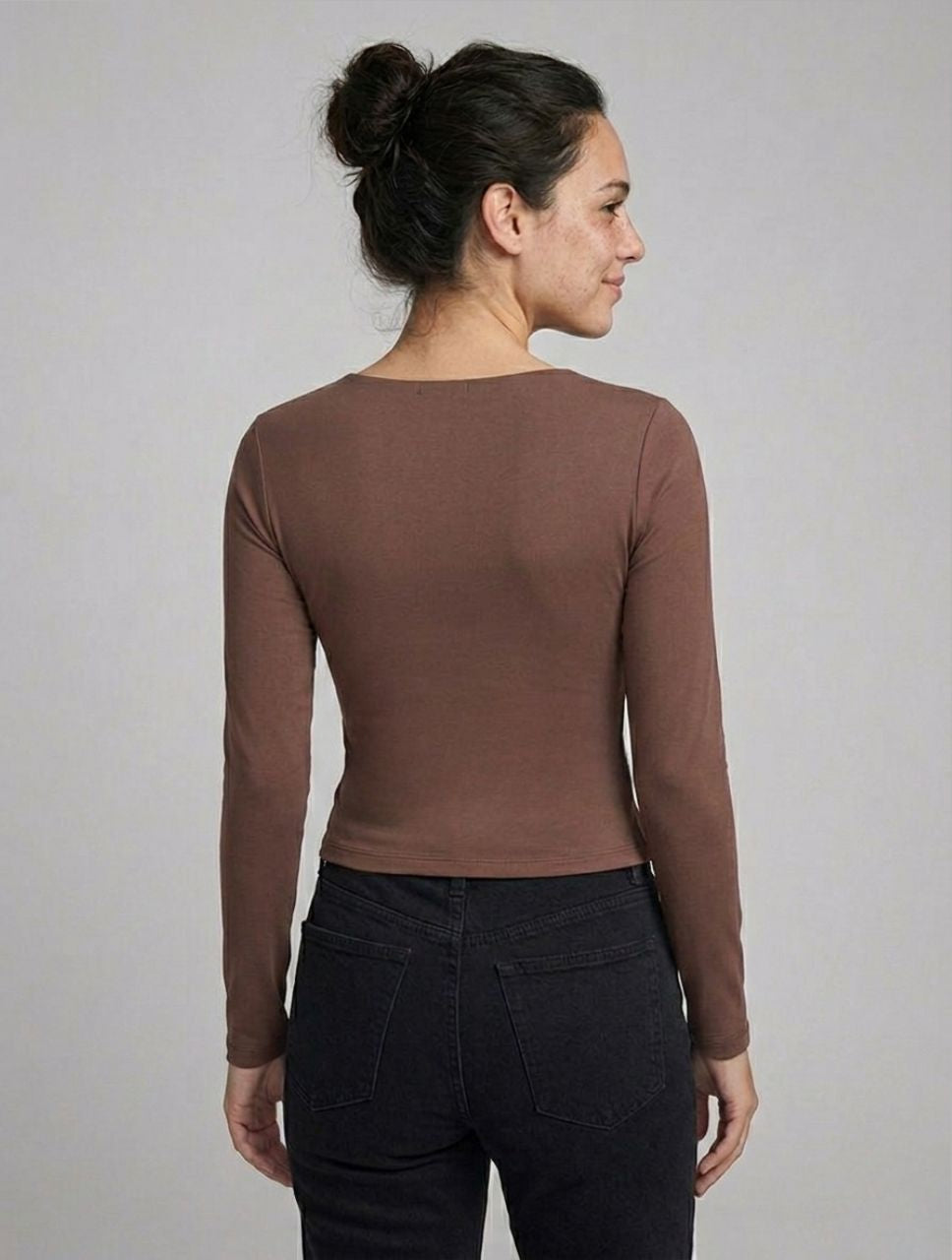 The Mocha Blusa