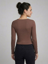 The Mocha Blusa
