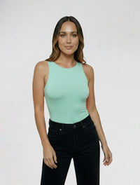 Body para Mujer Cuello Redondo Manga Sisa - Simona