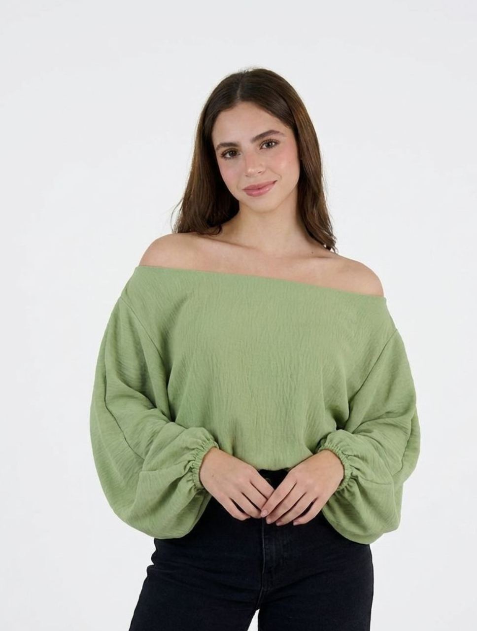 Blusa para Mujer Manga Larga Bombacha  - The Aura