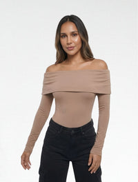 Body para Mujer Cuello Bandeja Manga Larga - The Local