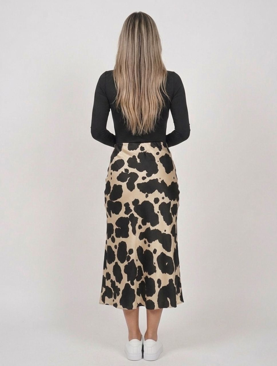 Falda Para Mujer Satín The Havana Exclusivo Estilo
