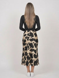 Falda Para Mujer Satín The Havana Exclusivo Estilo