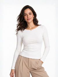 The Mocha Blusa