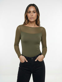 Body Para Mujer Mesh - The Pure